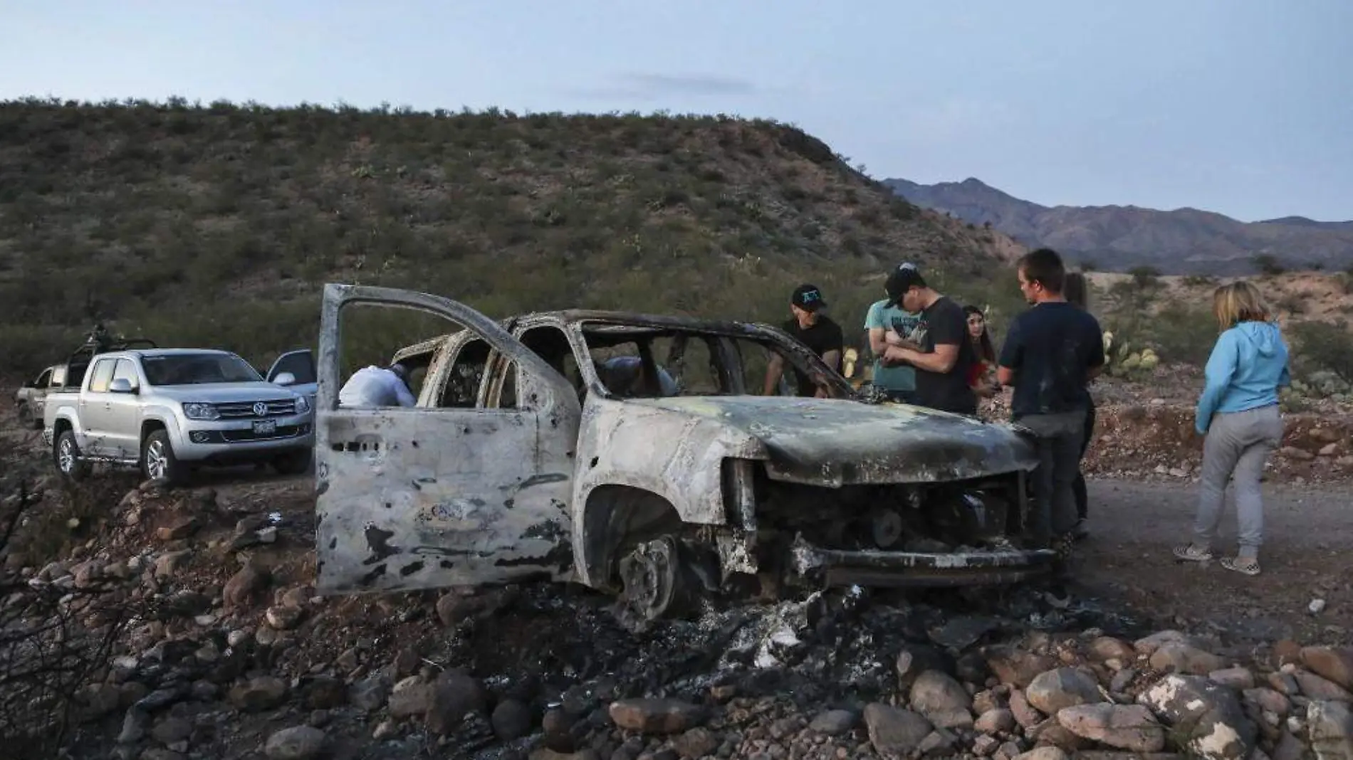 camioneta ataque familia lebaron